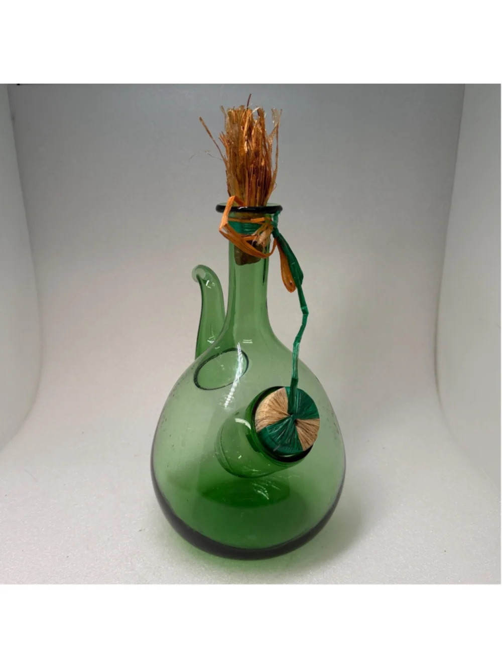 Vintage Mid Century Italian Hand Blown Decanter
